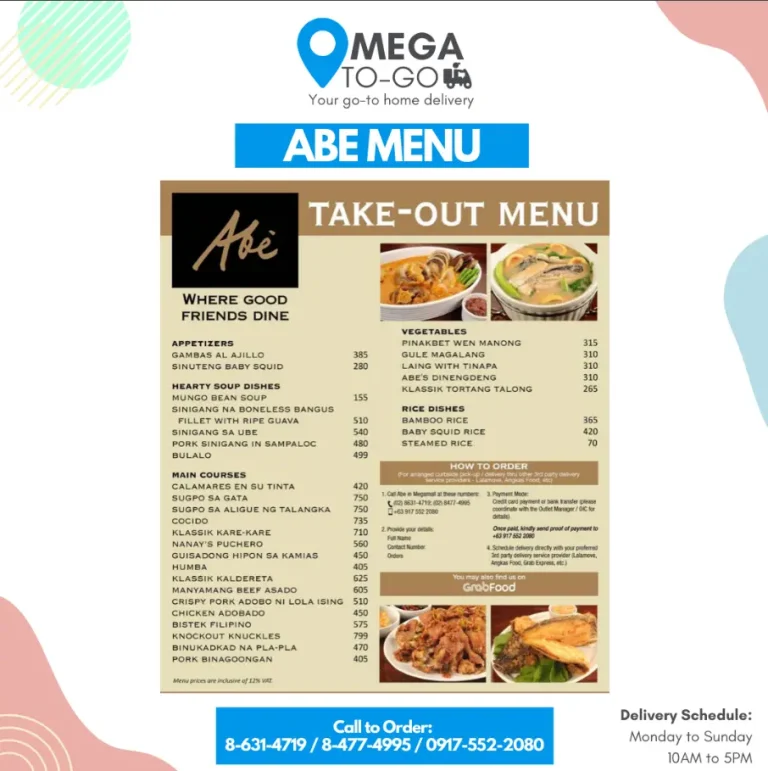 Abe Menu