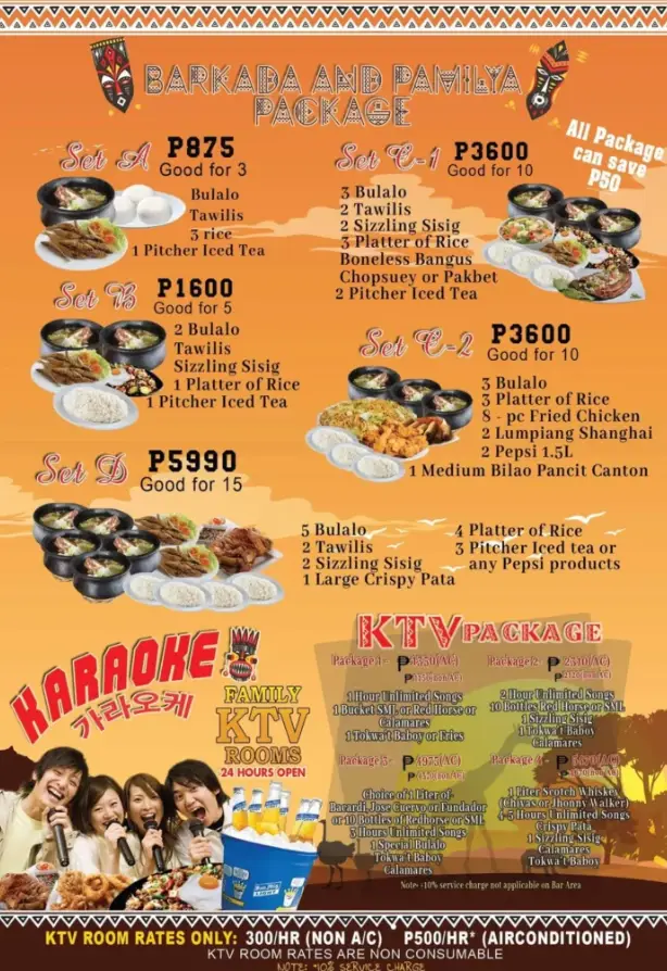 Bulalo Capital Menu