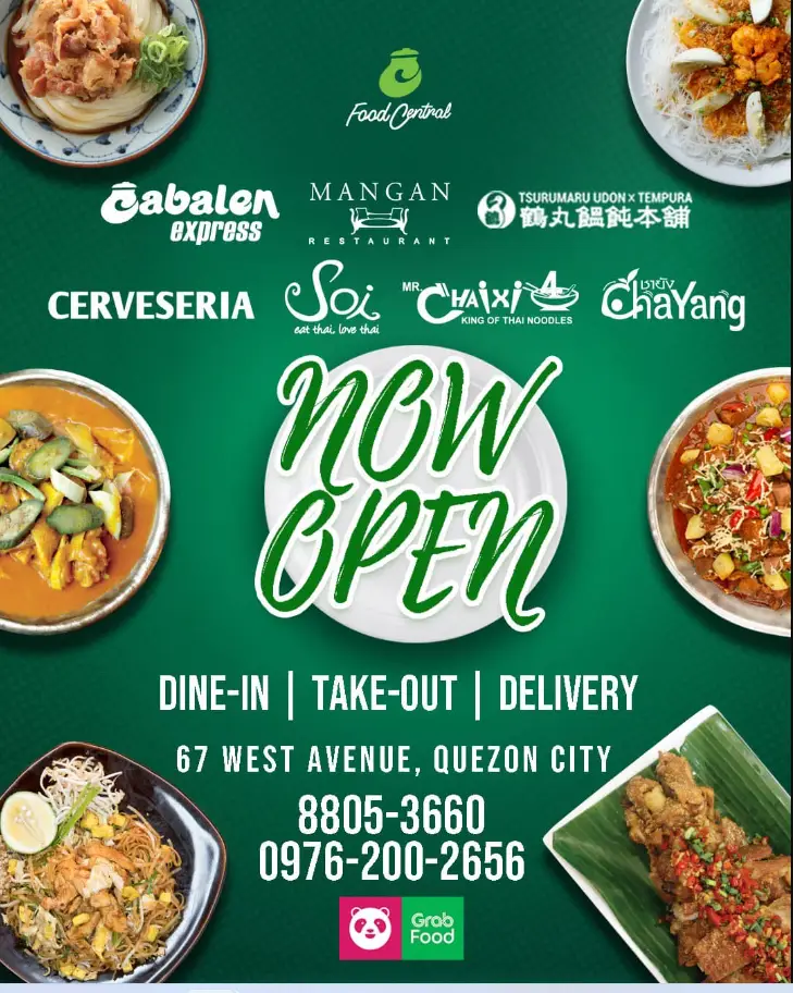 Cabalen Philippines Menu