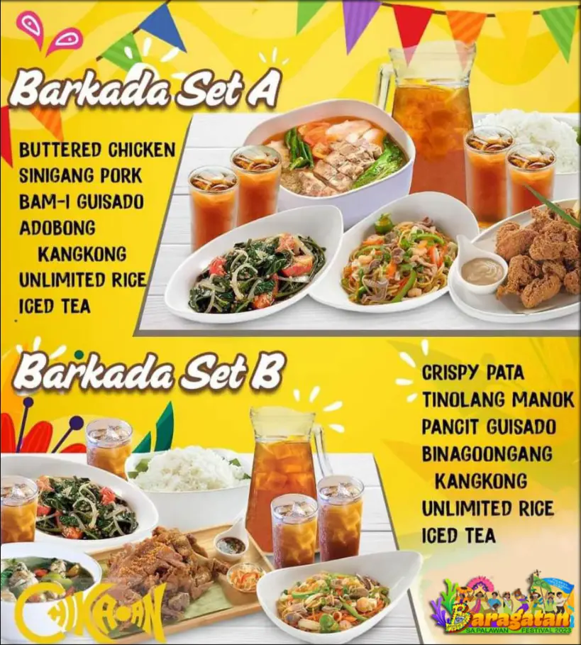 Chikaan Philippines Menu