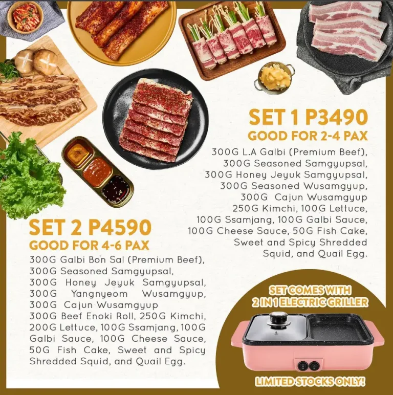 Jin Joo Menu