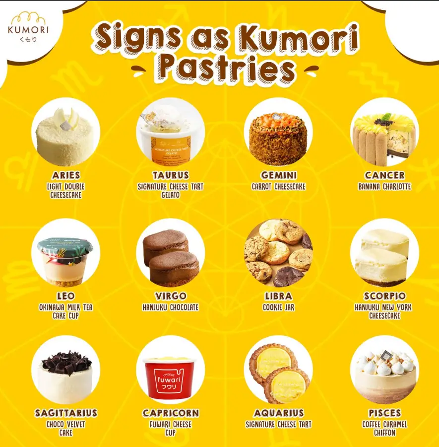 Kumori Philippines Menu