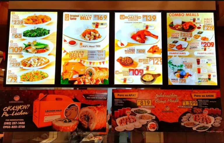 Lechon Haus Menu