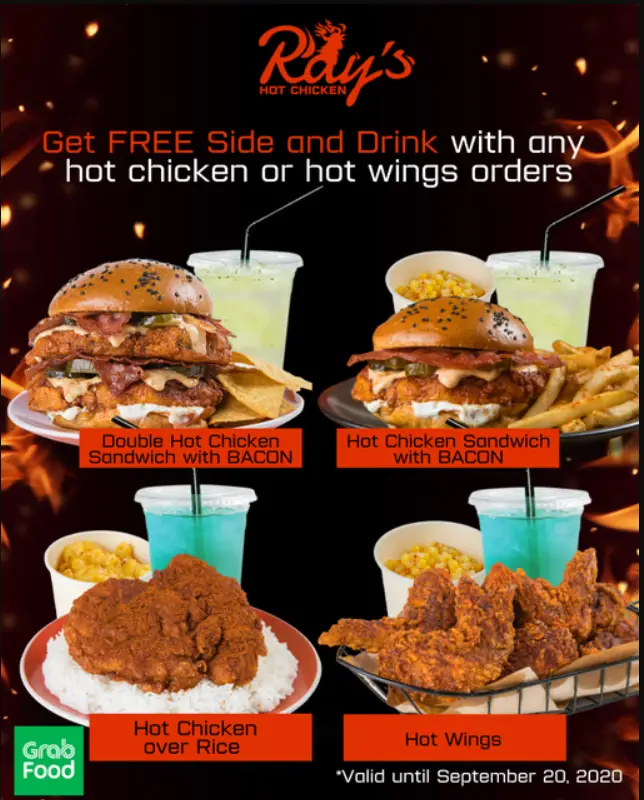 Ray’s Hot Chicken Menu