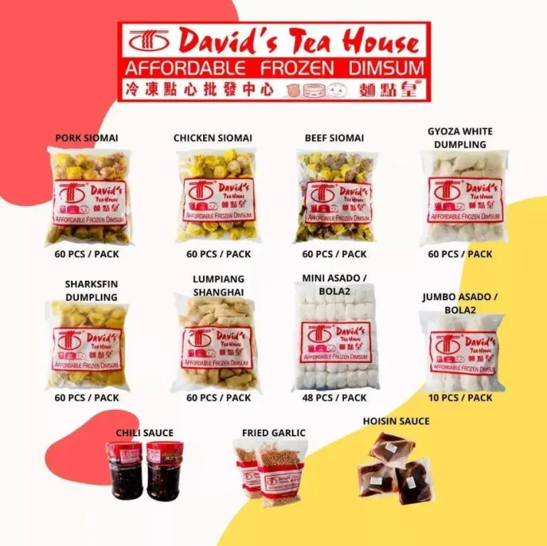 David’s Tea House Menu