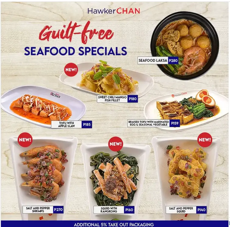 Hawker Chan Menu